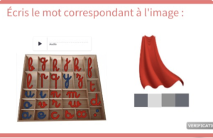 Alphabet mobile: écrire des mots (partie 2)